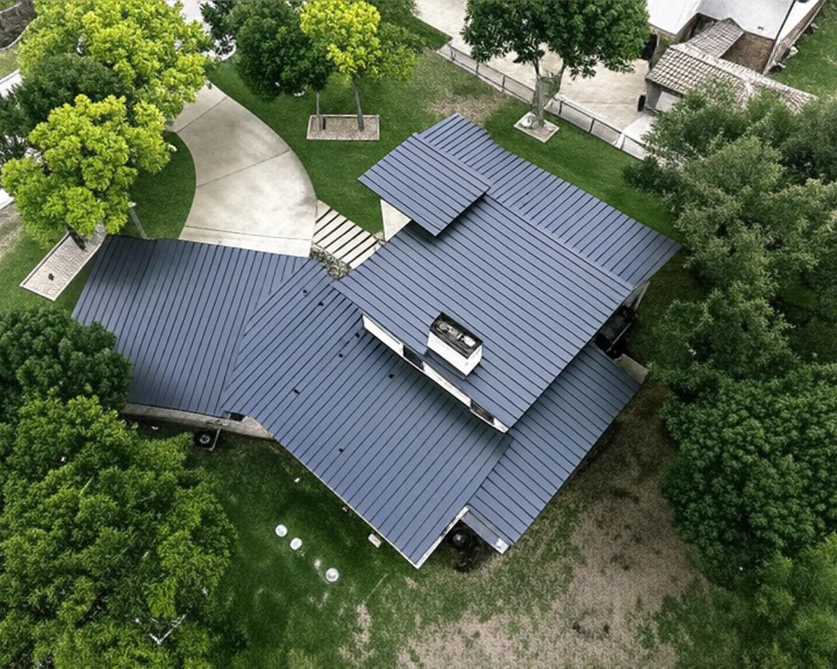 Completed Extreme Roofing Solutions metal roofing project in Florida